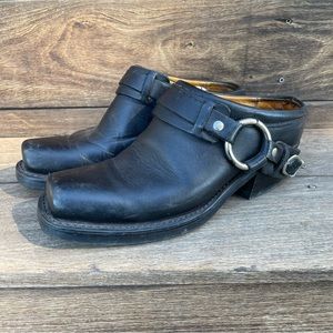 Frye 6.5 Motorcycle Mules